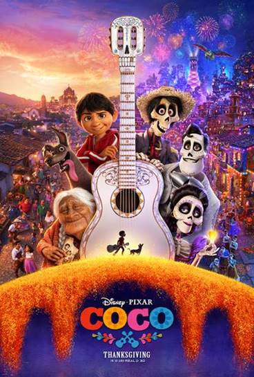 Disney Pixar Coco movie poster