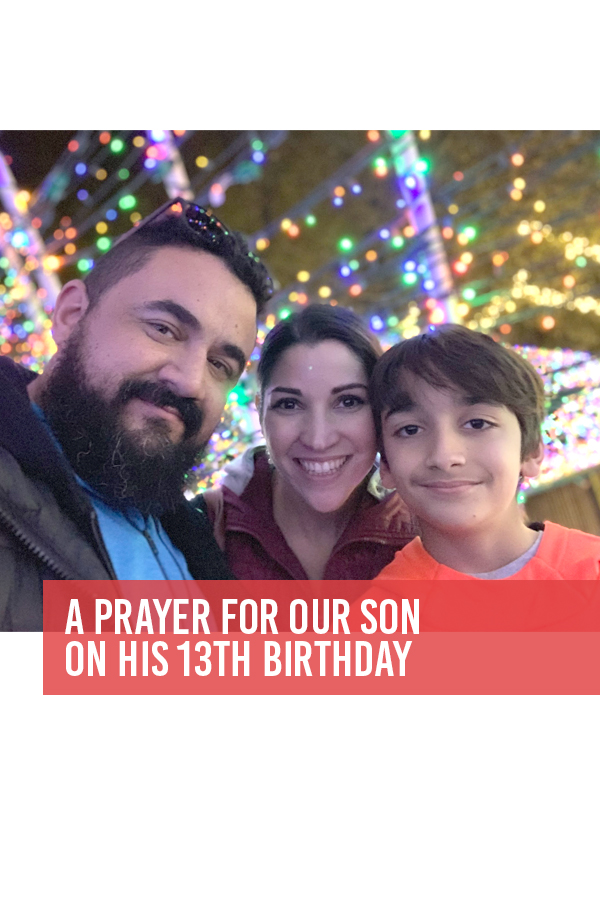 A mom's prayer for her son's 13th birthday lighter pin