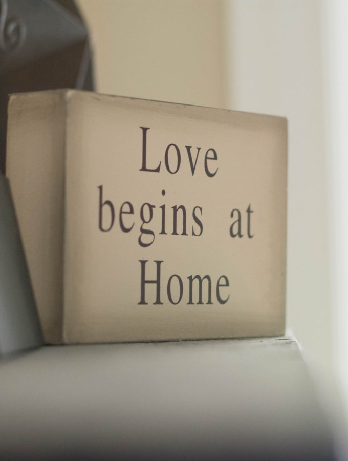 Love begins at home - Canva