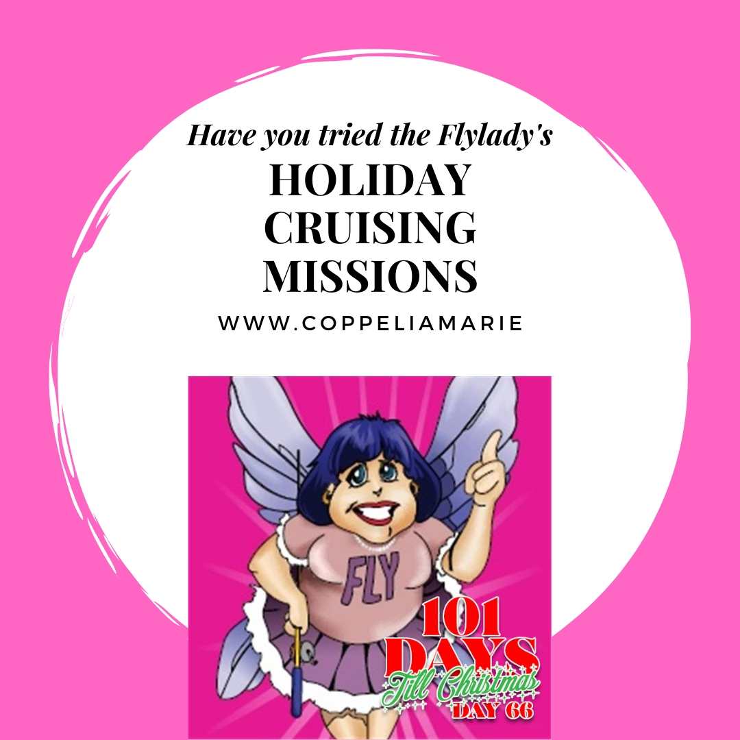 101 Days till Christmas Day 66 Flylady Holiday Cruising Missions