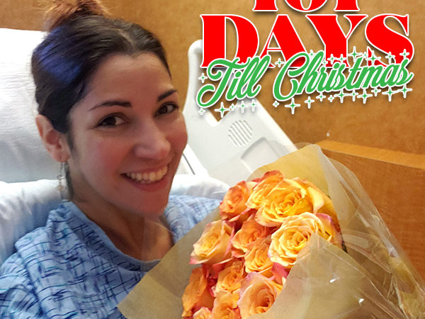 Rethinking rest from a hospital bed. Might as well take a selfie with the beautiful flowers my husband brought me!